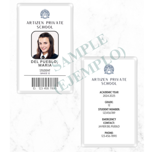 Tarjeta Tamaño Id Laminada Customizada (1 ó 2 lados)